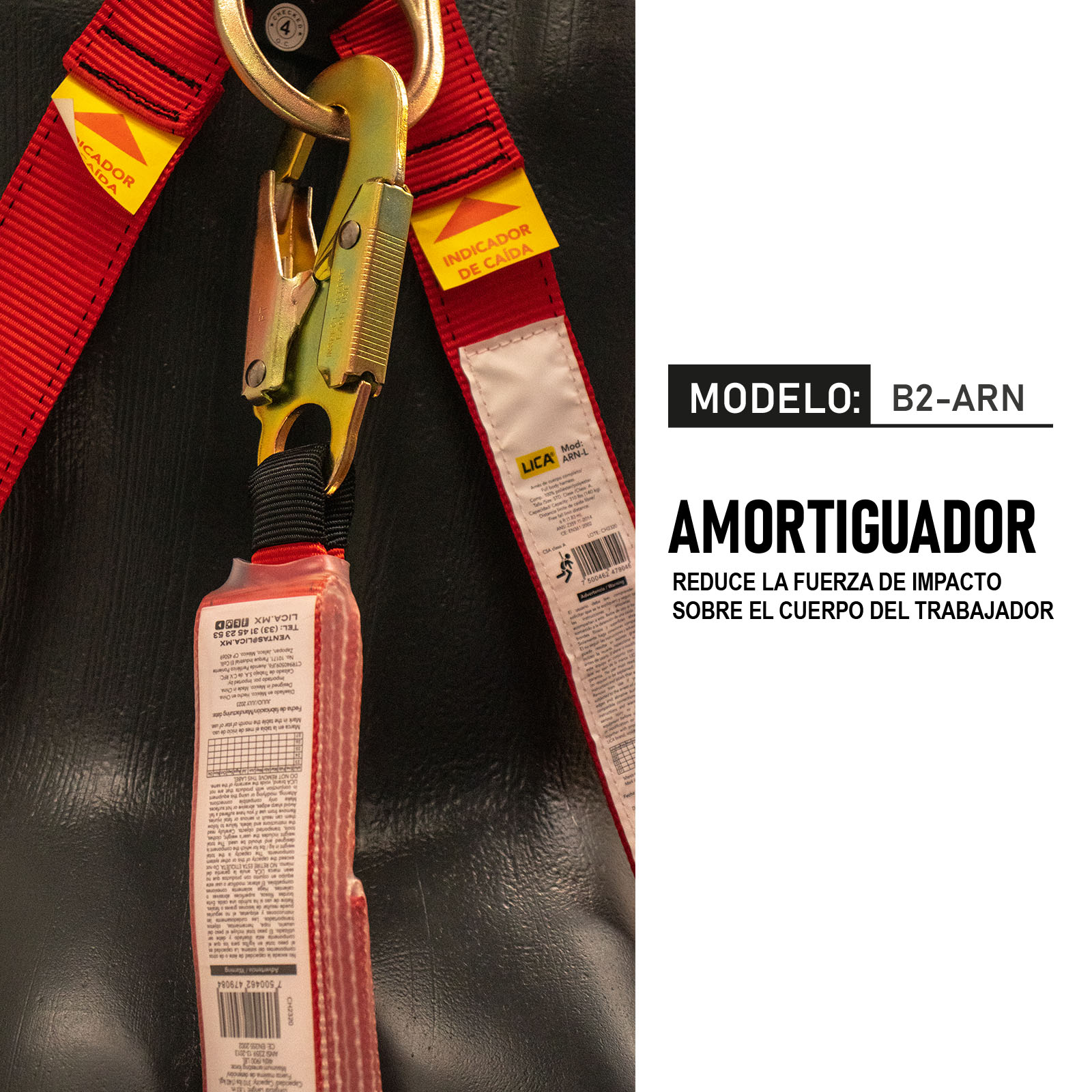 Amortiguador de impacto con doble brazo mod. B2-ARN-L - Image 9