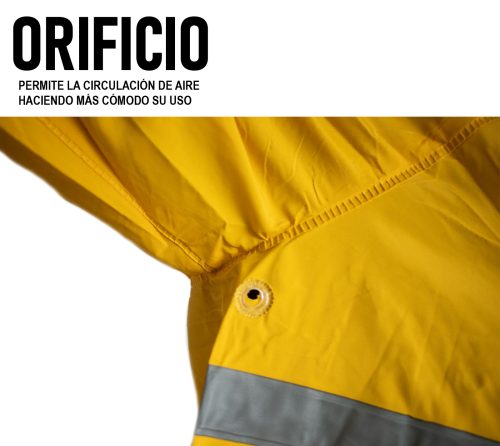 Impermeable de dos piezas con reflejante Mod. JSPIL - Image 9