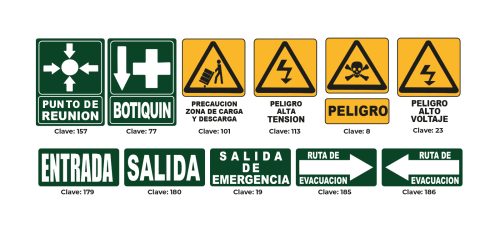 Cartel "Ruta de evacuación" (derecha) - Image 2