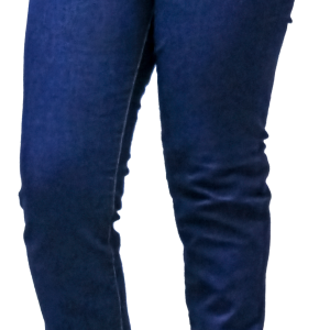 Pantalón de mezclilla denim dama Mod. PANT-E-DAMA LICA, corte relajado costuras reforzadas 9.5 oz algodón spandex