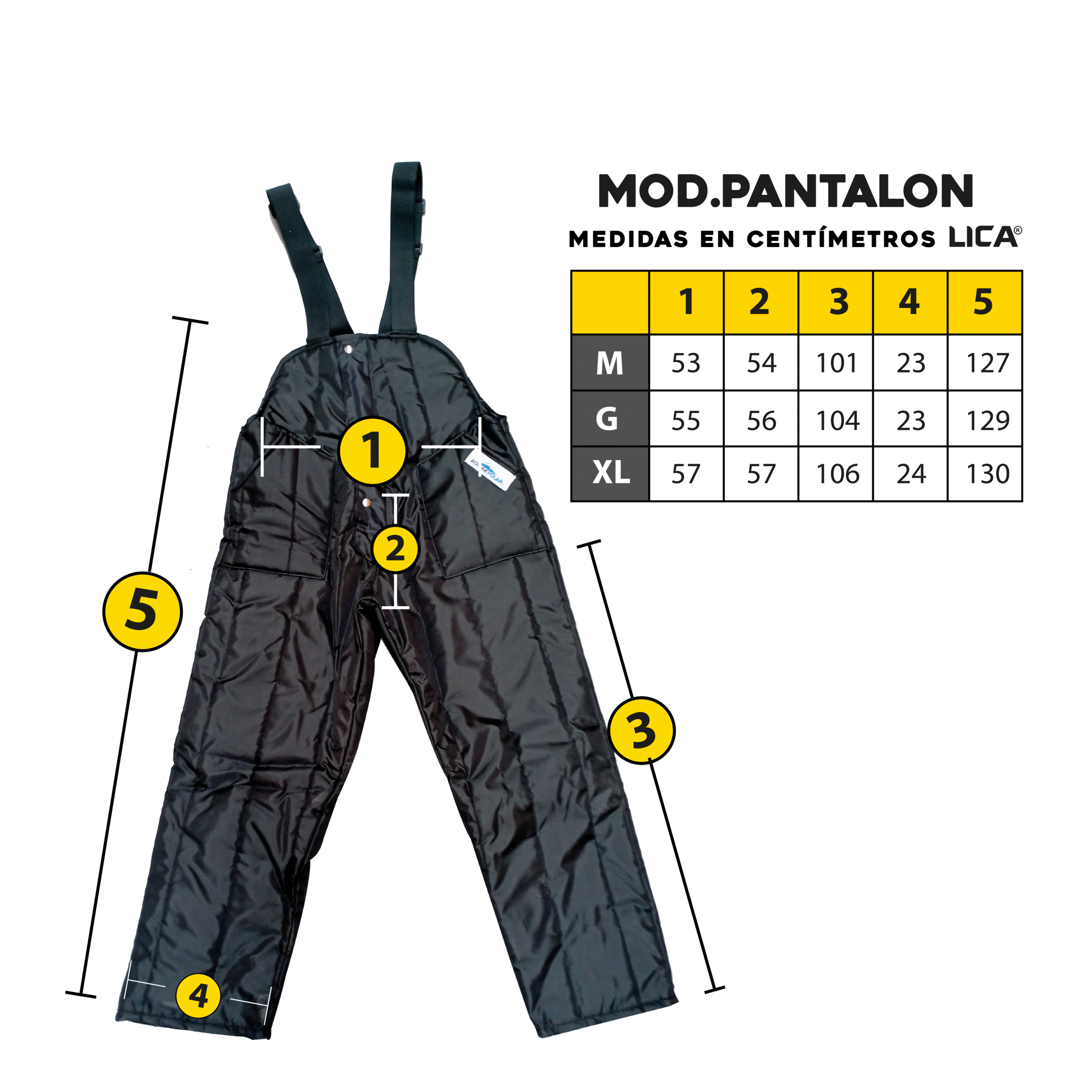 Pantalon para camara de refrigeracion - Image 2