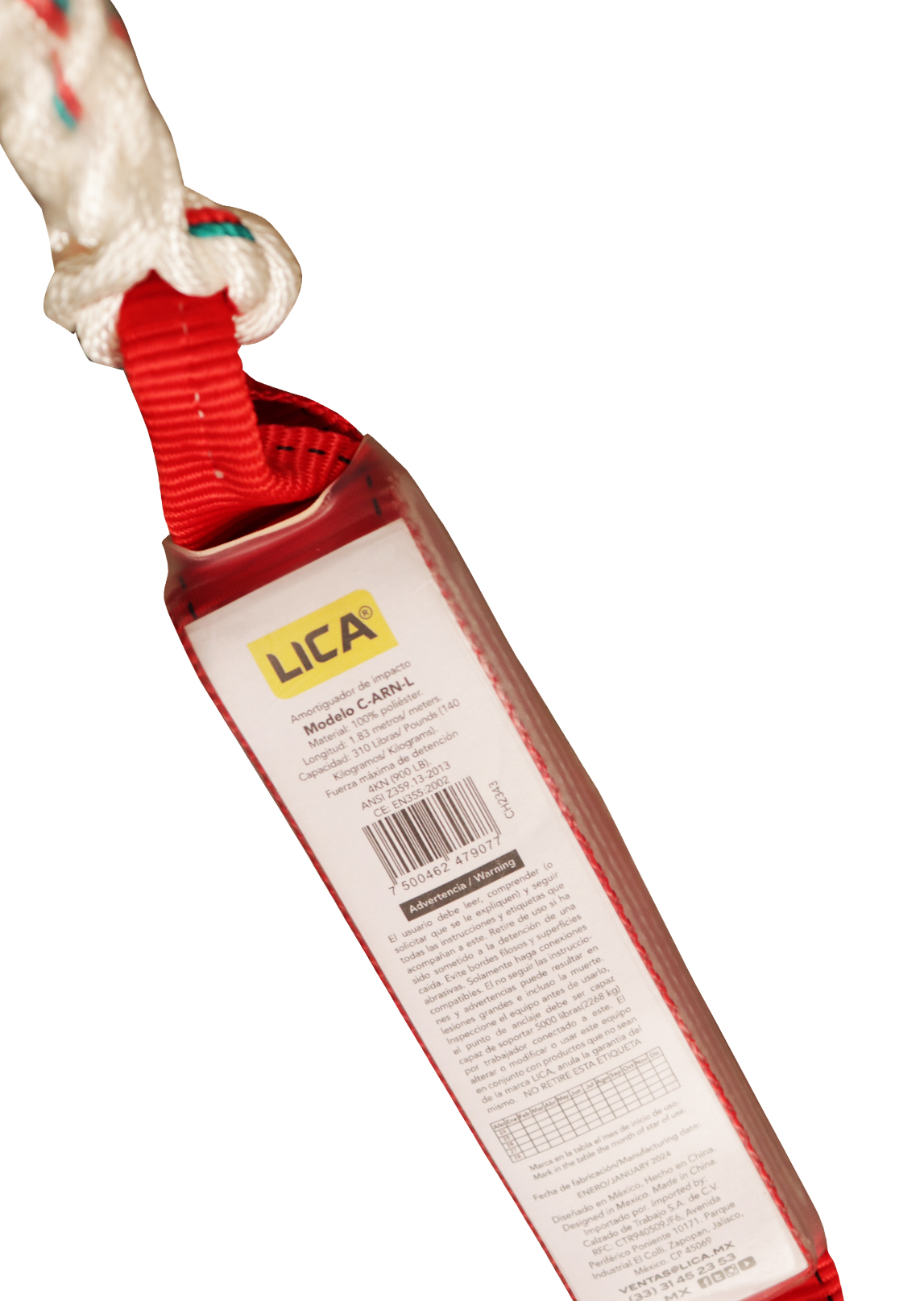 Shock absorber with 1/2 ”diameter nylon rope cable. - Image 7