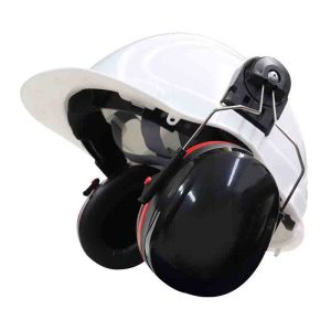 Adjustable earmuff for helmet