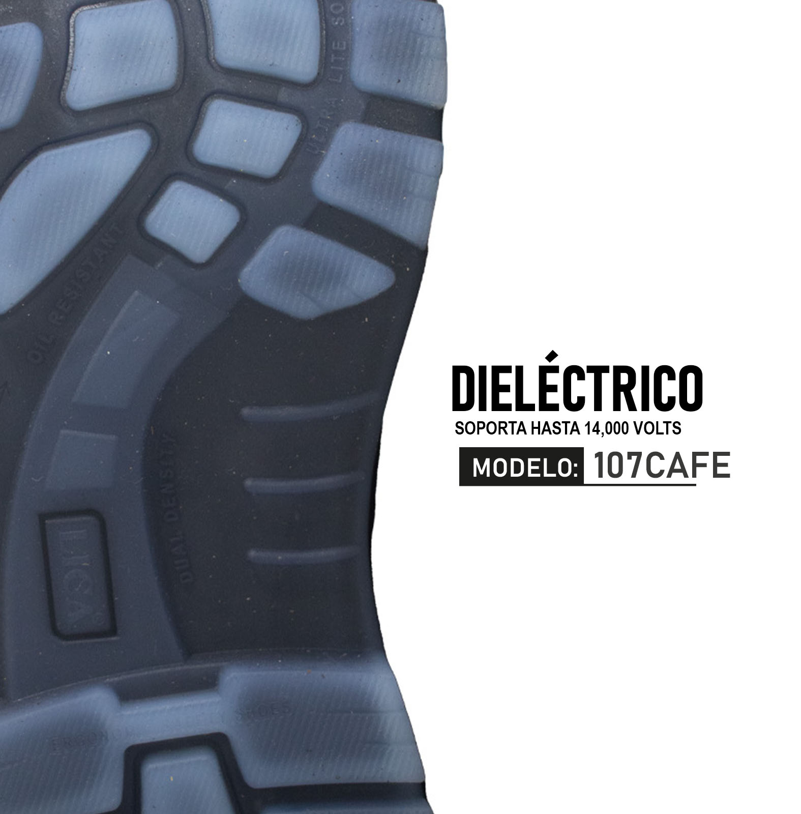 Bota de trabajo con casquillo Mod.107Café - Image 8