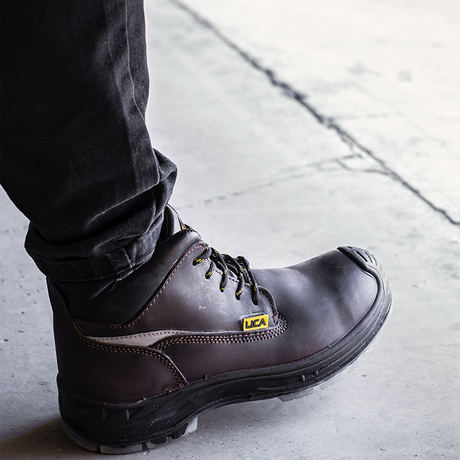 Bota de trabajo con casquillo Mod.107Café - Image 11