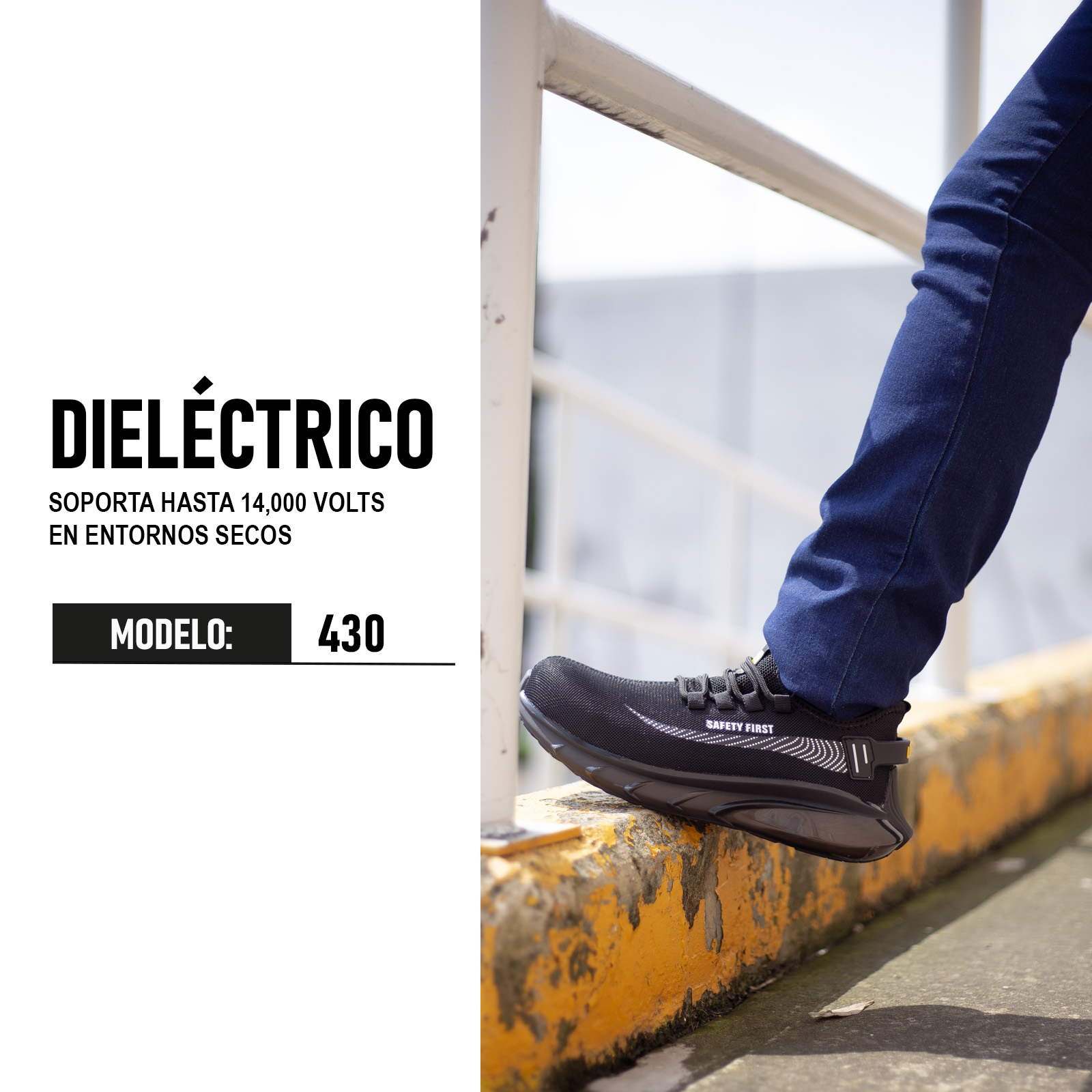Tenis dieléctrico de seguridad Mod.430 - Image 8