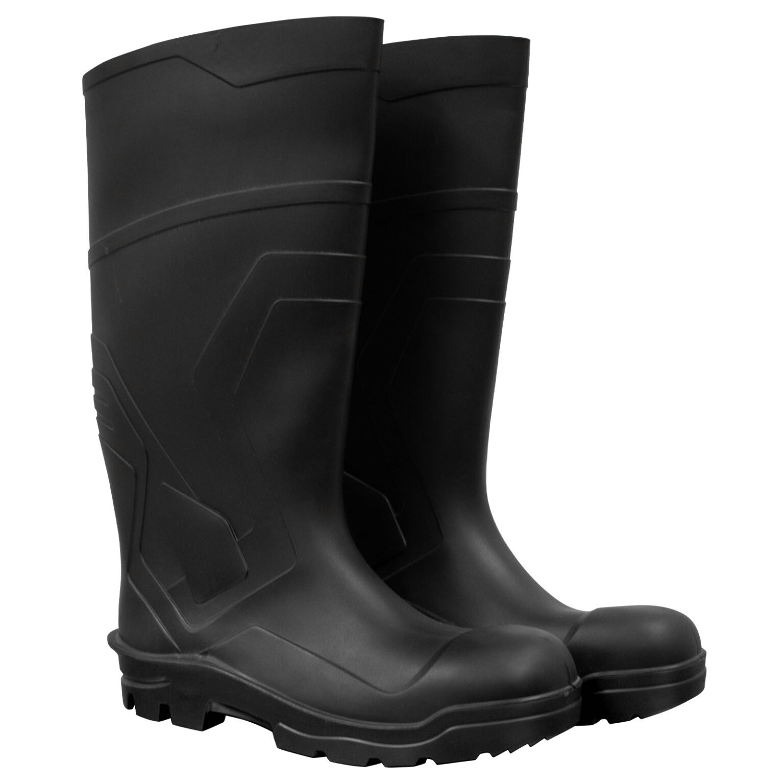 Bota de PVC negra ocupacional B-PVC-NEG antiderrapante | LICA
