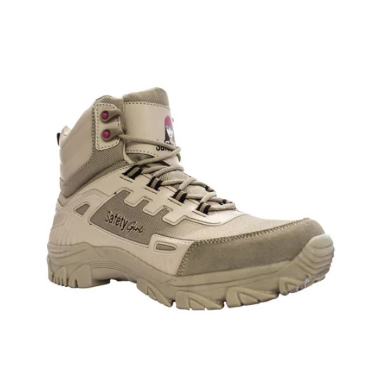 BOTA PARA SENDERISMO BEIGE MODELO EXPLORER DE SAFETYGIRL - Image 2