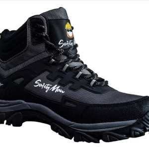 BOTA PARA ACAMPAR COLOR NEGRO MODELO TREPATOR DE SAFETYMAN