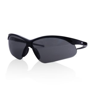 Industrial safety glasses Mod. LICA-NEG-I LICA, gray lens with black frame, high-density polycarbonate ANSI Z87.1